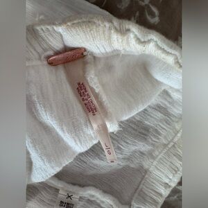 Free People Caught in the Moment maxi skirt white